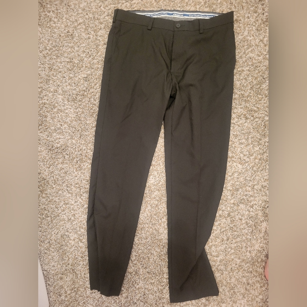 Mens black dress pants